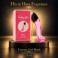Fantasy Girl Blush — Inspired Fragrance — 30 mL — matching champagne studio image.