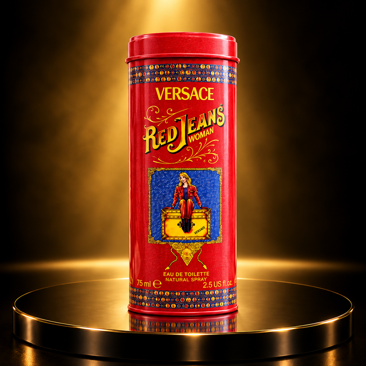 Versace Red Jeans Woman — Eau de Toilette — 75 mL